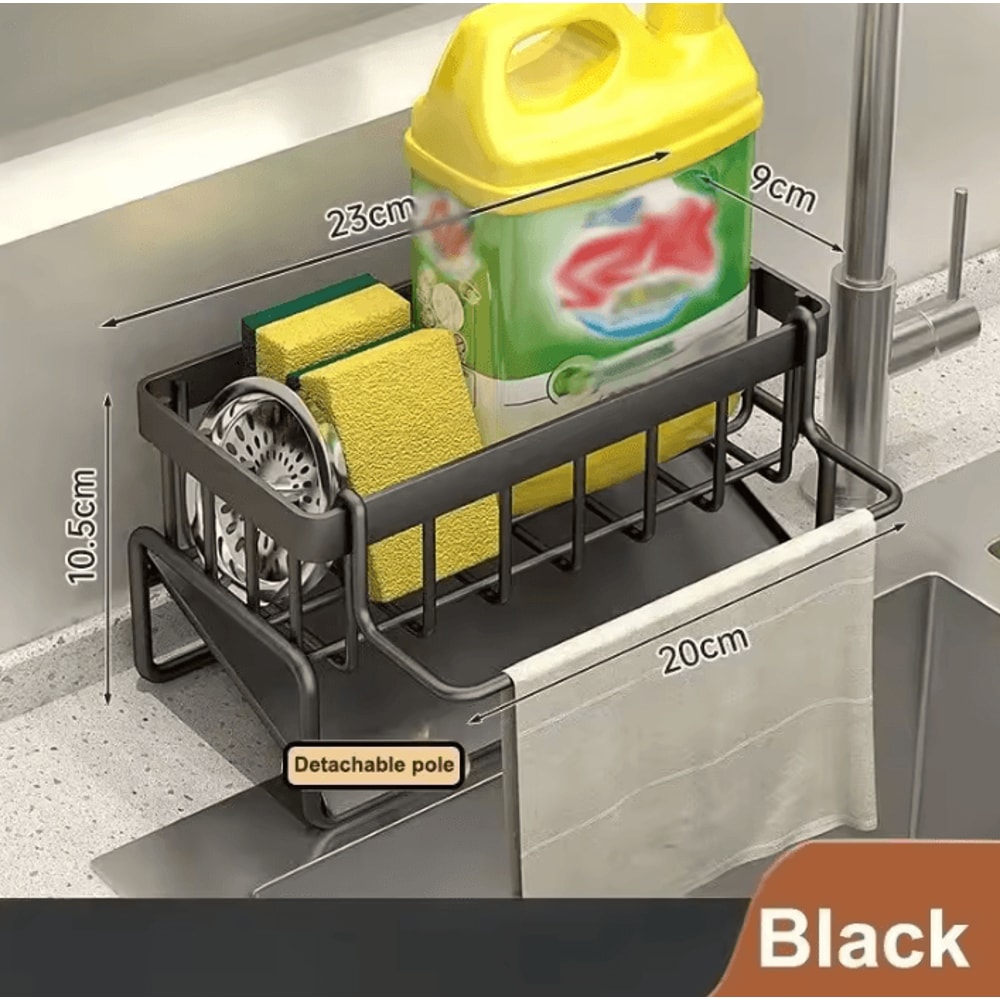 DrainFlow Kitchen Sink Organizer Rack 0