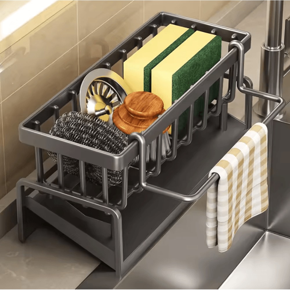 DrainFlow Kitchen Sink Organizer Rack 2