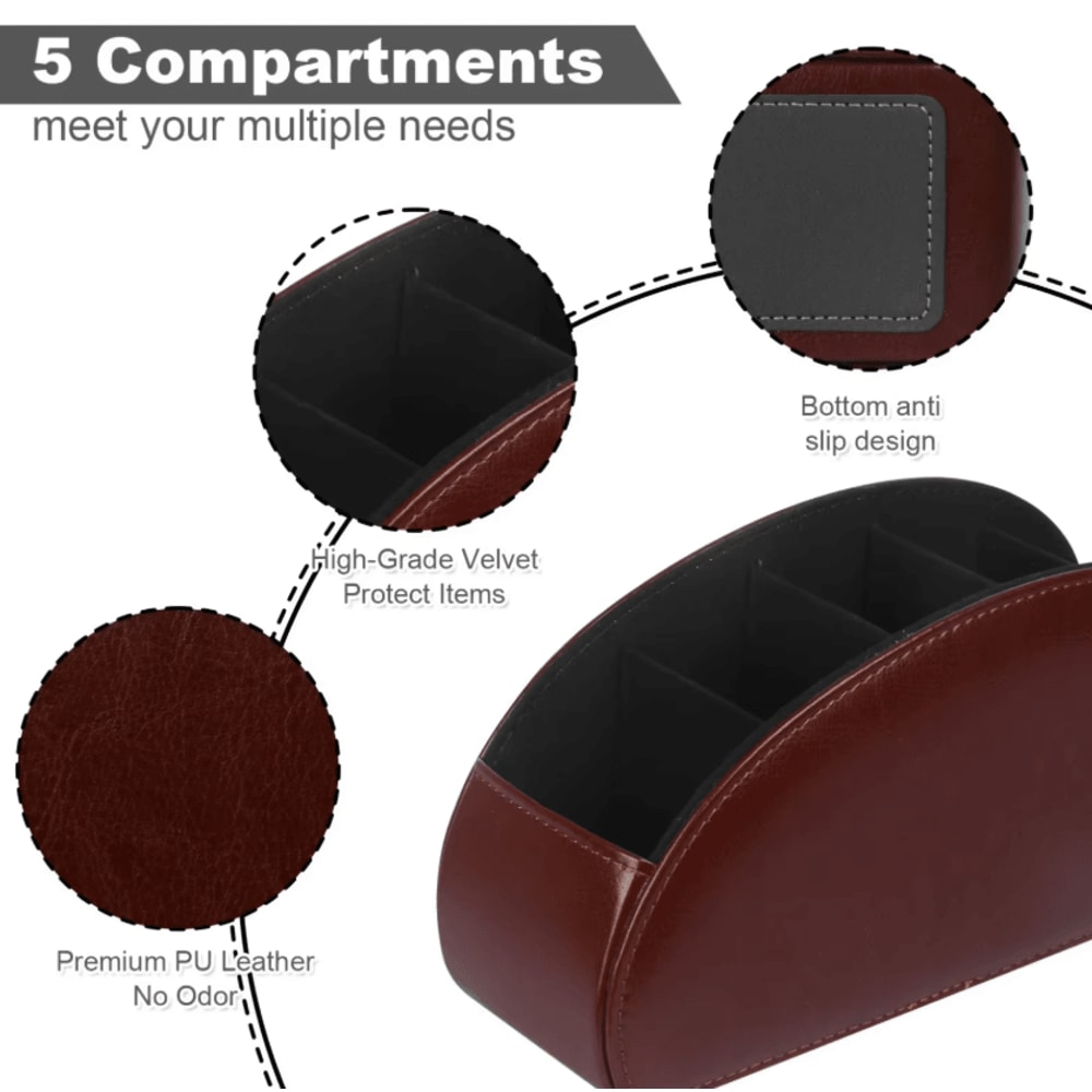 ControlNest 5Compartment Remote Organizer 2