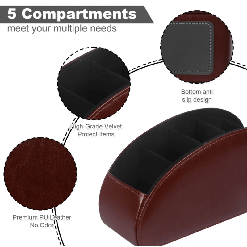 ControlNest 5Compartment Remote Organizer 2