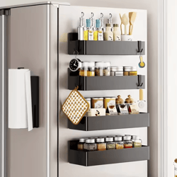 magnispace refrigerator storage basket set