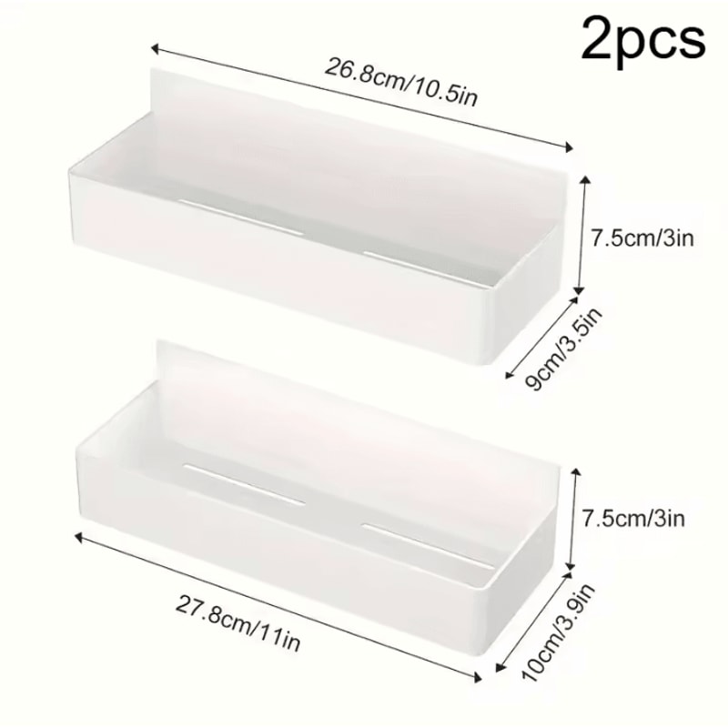MagniSpace Refrigerator Storage Basket Set 2