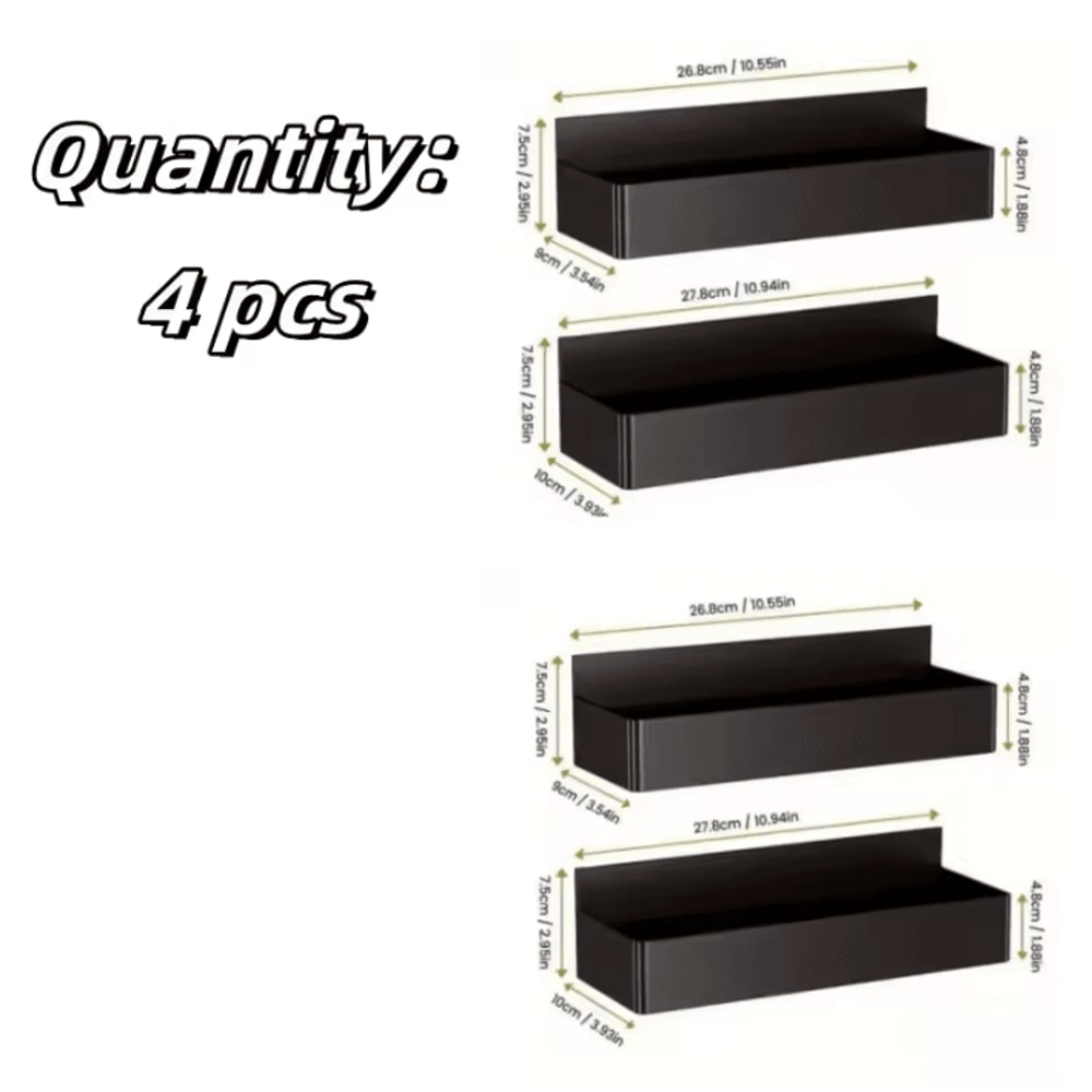 MagniSpace Refrigerator Storage Basket Set 4