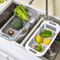 FlexDrain Adjustable Sink Storage Rack 0