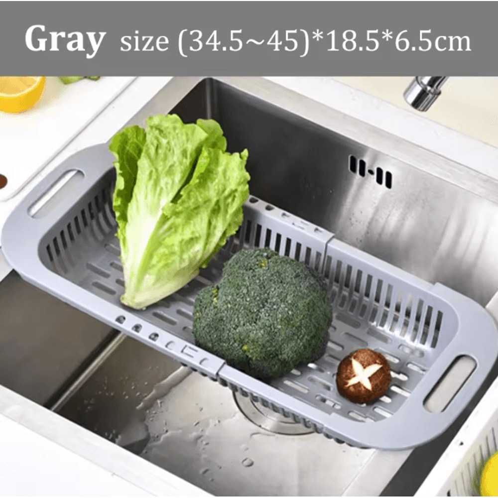 FlexDrain Adjustable Sink Storage Rack 3