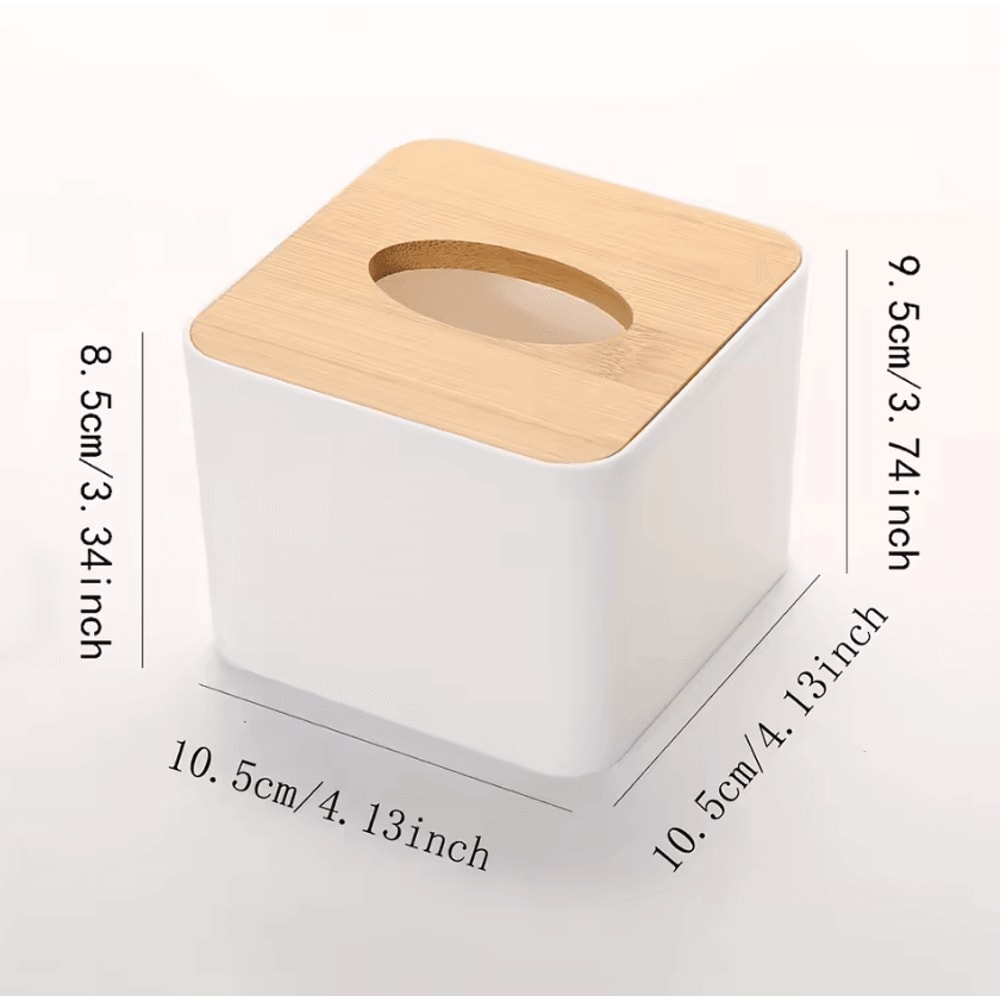 NordLid Wooden Cover Tissue Storage Box 3
