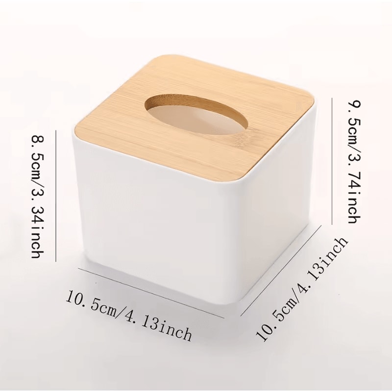 NordLid Wooden Cover Tissue Storage Box 3