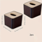 NordLid Wooden Cover Tissue Storage Box 5