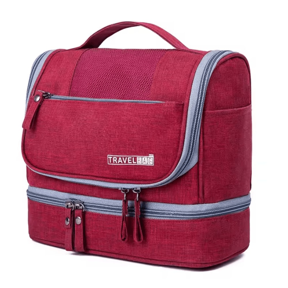 Portable Hanging Toiletry Bag Travel Makeup Organizer Case 2