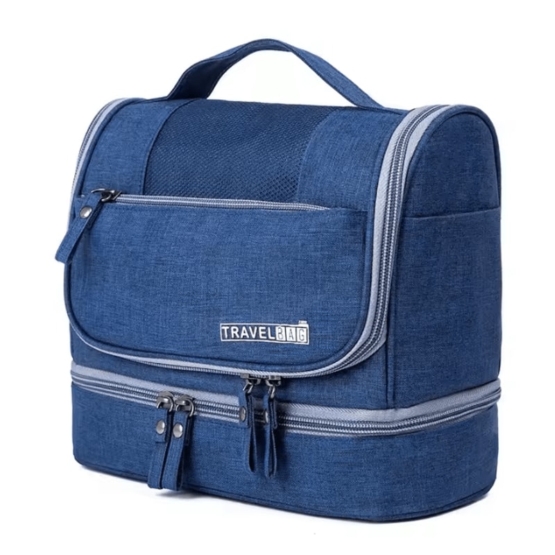 Portable Hanging Toiletry Bag Travel Makeup Organizer Case 5
