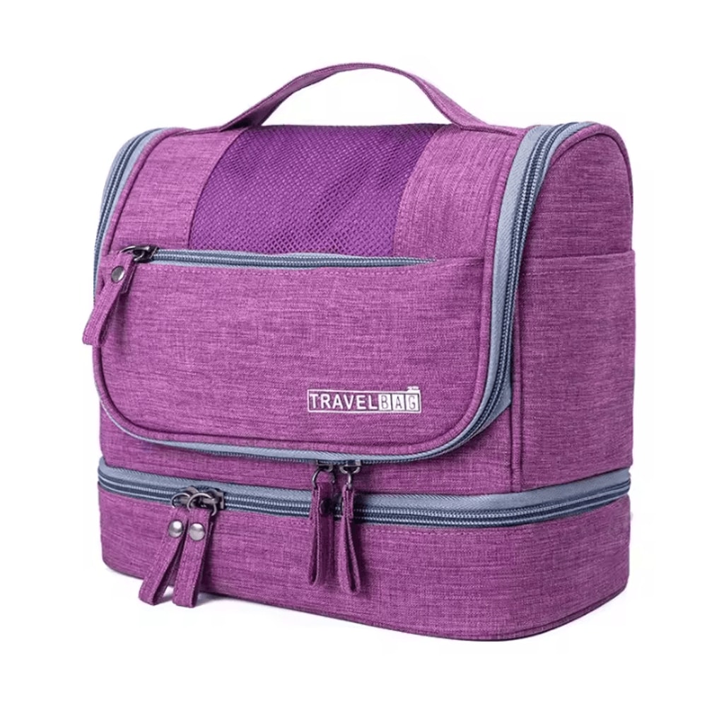 Portable Hanging Toiletry Bag Travel Makeup Organizer Case 6