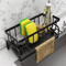MultiFunction Sink Caddy Organizer With Drain Tray Brush Holder 2