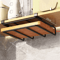 SpaceSaving Under Cabinet Kitchen Organizer Rack With Hooks 0