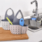 FlexDrain Kitchen Sink Caddy Adjustable Sponge Soap Holder Rack 1