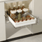 SlideEase HeavyDuty PullOut Cabinet Organizer NoDrill Storage Tray 5