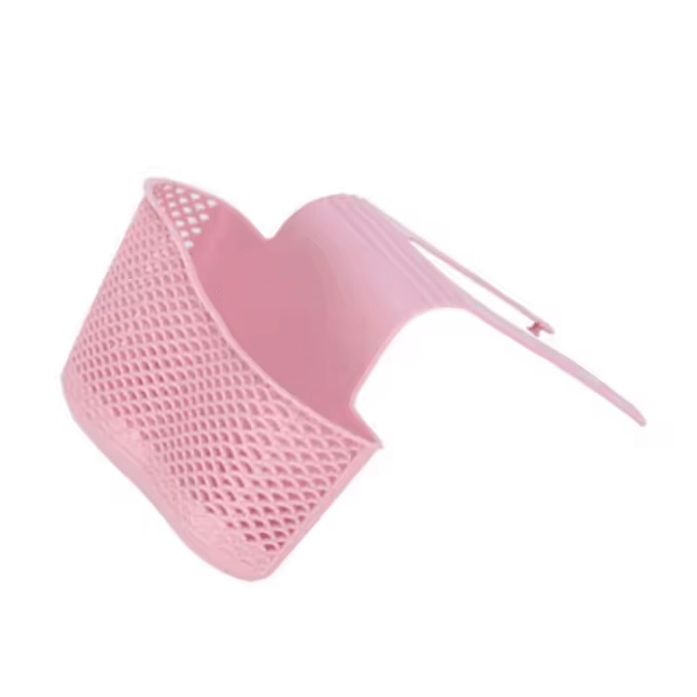 DrainEase Adjustable Sink Hanging Basket Faucet Sponge Soap Organizer 3