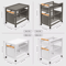 SlideMax PullOut Cabinet Storage Rack Under Sink Spice Organizer 3