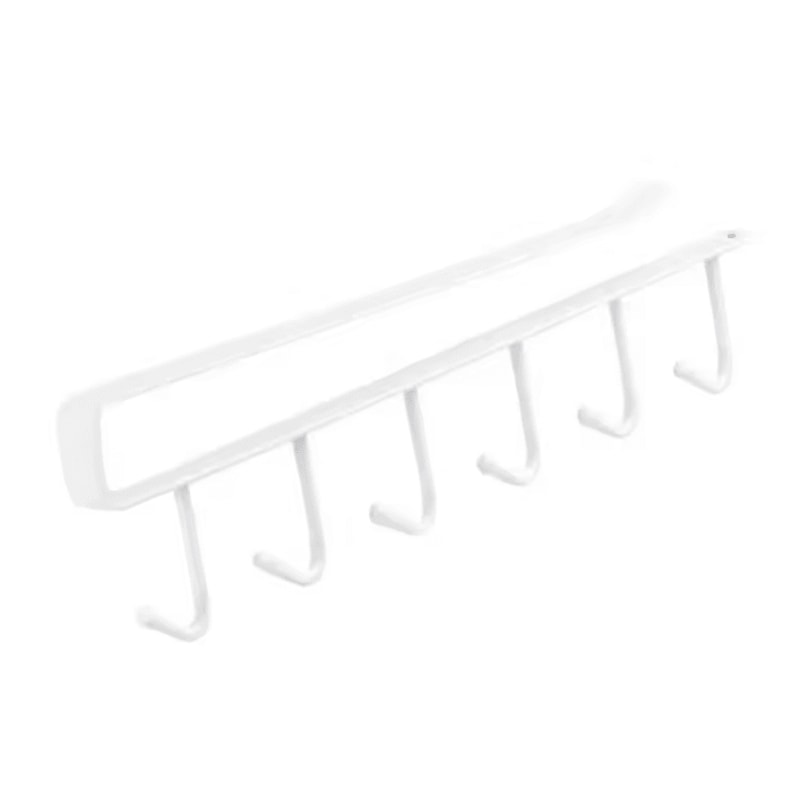 HookNest Wall Mounted Mug Kitchen Storage Rack 4