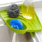 TriFlow Corner Sink Drain Rack Triangle Sponge Utensil Organizer 0