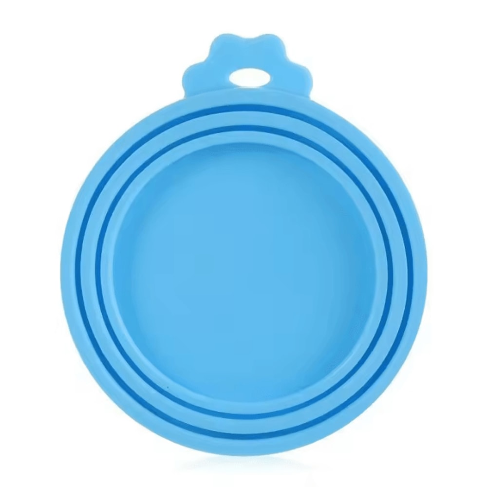 PawFresh Silicone Pet Food Can Lid Reusable Airtight Cover For Dog Cat Food 6