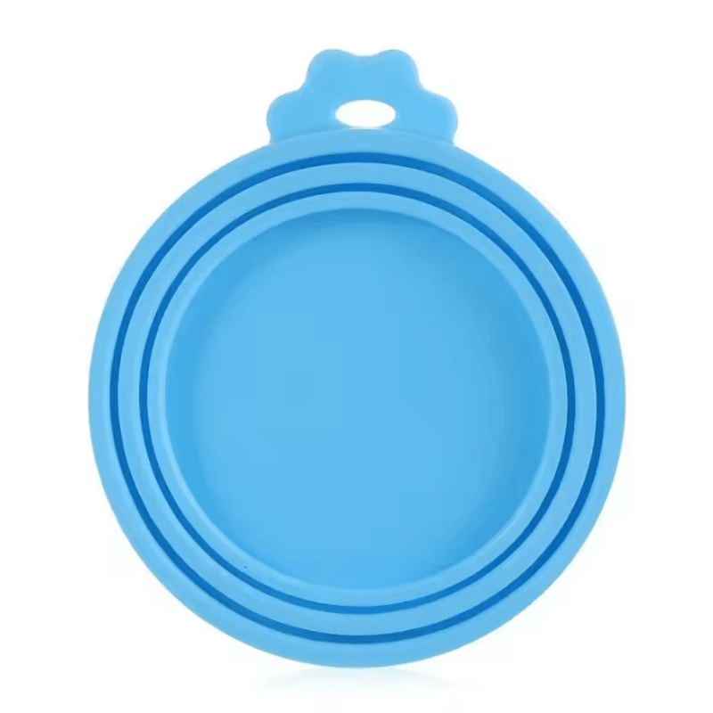 PawFresh Silicone Pet Food Can Lid Reusable Airtight Cover For Dog Cat Food 6