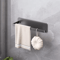 GripRoll Carbon Steel Paper Towel Fresh Film Holder SelfAdhesive Wall Rack 0