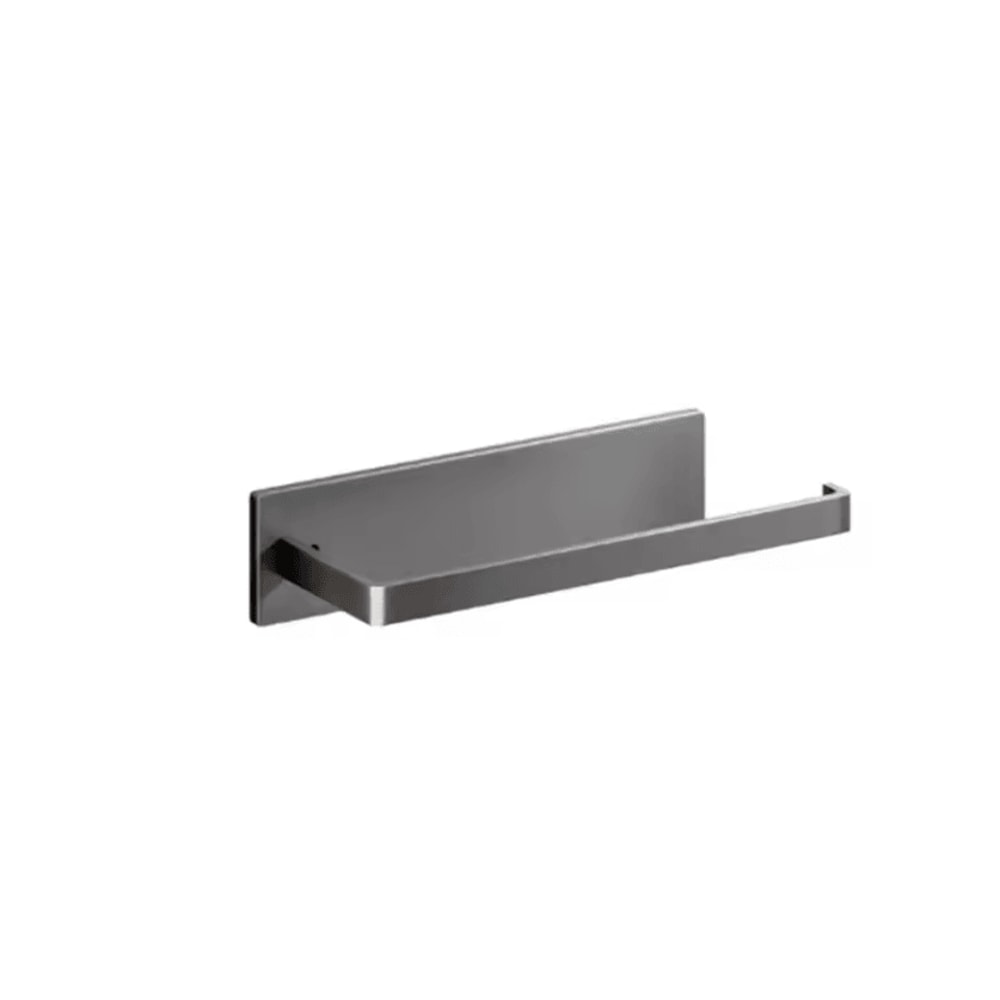 GripRoll Carbon Steel Paper Towel Fresh Film Holder SelfAdhesive Wall Rack 2