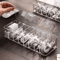 ClearSync Transparent Cable Organizer Box Divided Charger Accessory Storage Case 0