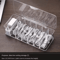 ClearSync Transparent Cable Organizer Box Divided Charger Accessory Storage Case 3
