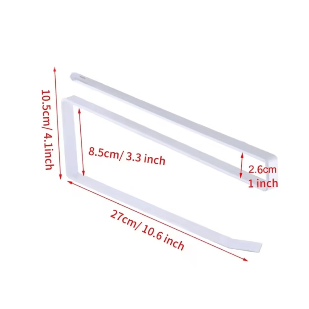 SpaceRoll Wall Mounted Paper Towel Bathroom Storage Rack 3