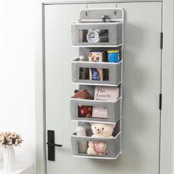 flexpocket 4-layer hanging fabric storage organizer bag