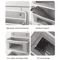 FlexPocket 4Layer Hanging Fabric Storage Organizer Bag 1