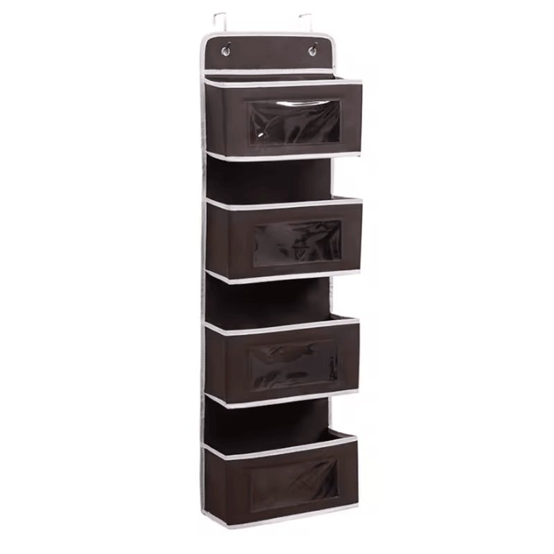 FlexPocket 4Layer Hanging Fabric Storage Organizer Bag 4