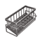 Automatic Drain Kitchen Sink Organizer Rack With Towel Holder 1