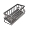 Automatic Drain Kitchen Sink Organizer Rack With Towel Holder 1