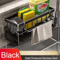 Automatic Drain Kitchen Sink Organizer Rack With Towel Holder 4