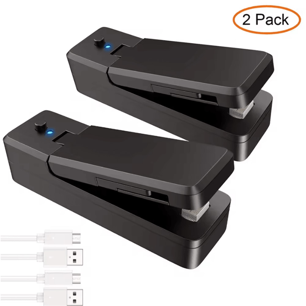 USB Rechargeable Mini Bag Sealer Cutter For Food Storage 0