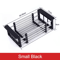 Extendable Stainless Steel Sink Drain Rack For Dish Produce Washing 4