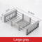 Extendable Stainless Steel Sink Drain Rack For Dish Produce Washing 5