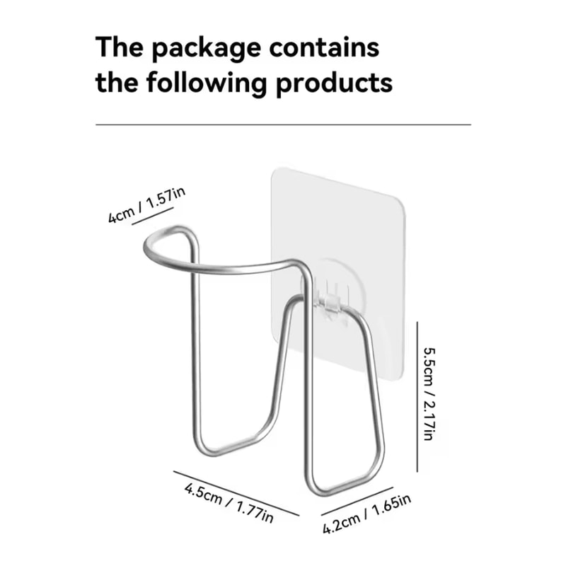 WORTHBUY Wall Mounted Disposable Paper Cup Holder 1