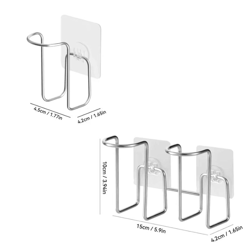 WORTHBUY Wall Mounted Disposable Paper Cup Holder 4