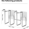 WORTHBUY Wall Mounted Disposable Paper Cup Holder 5