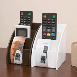 remote control & mobile phone storage organizer stand