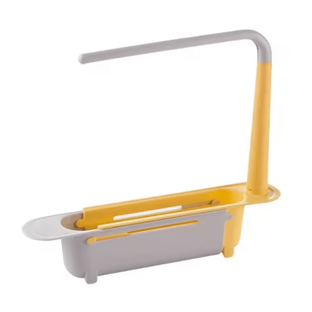 Adjustable Telescopic Kitchen Sink Organizer Rack 6