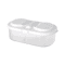 Double Compartment Food Storage Jar With Sealed Lid 3