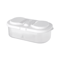 Double Compartment Food Storage Jar With Sealed Lid 3