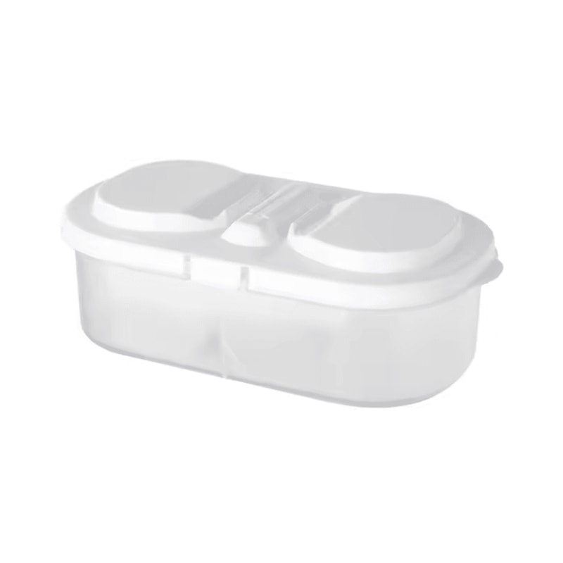 Double Compartment Food Storage Jar With Sealed Lid 3