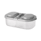 Double Compartment Food Storage Jar With Sealed Lid 4
