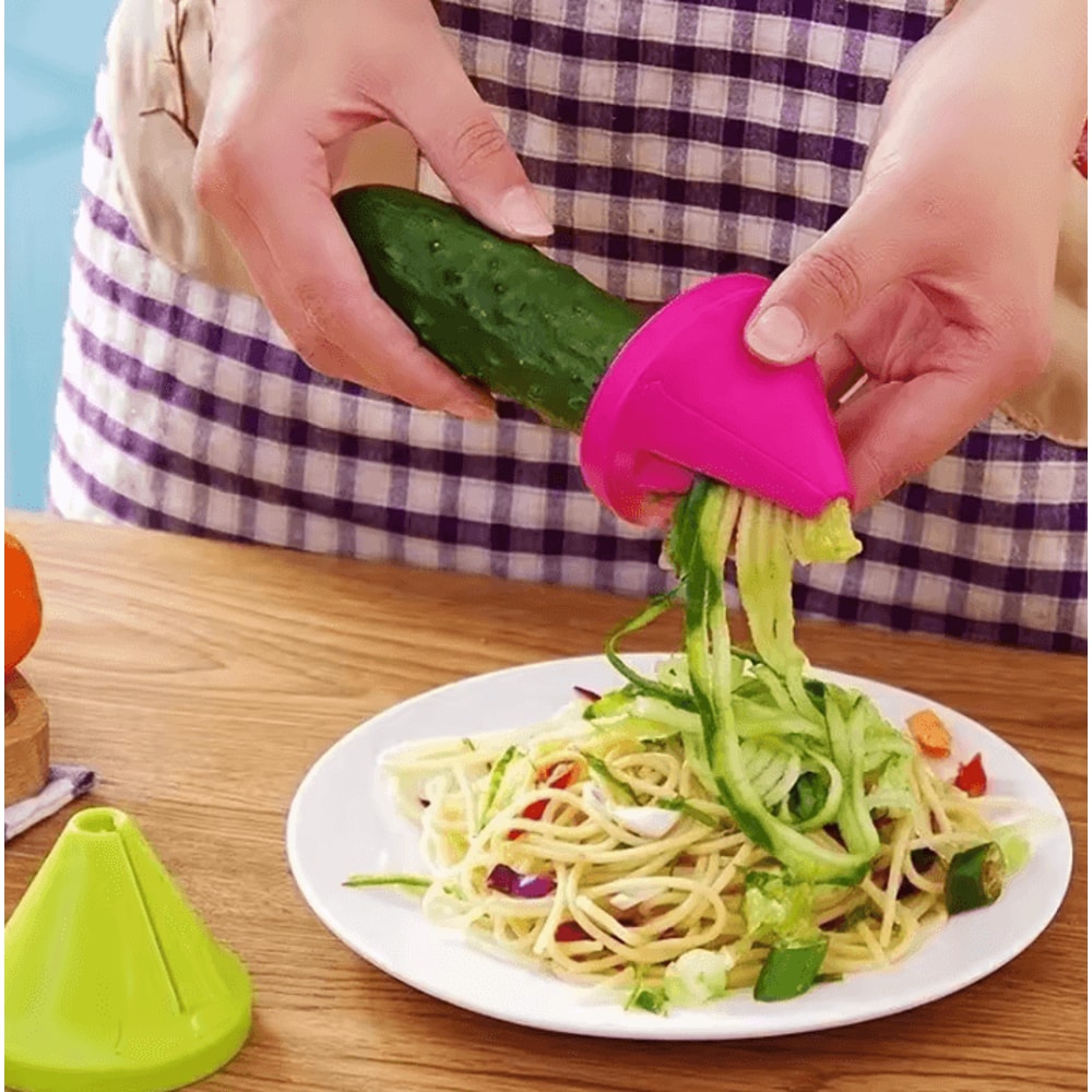4in1 Handheld Vegetable Spiralizer Zucchini Noodle Maker 1