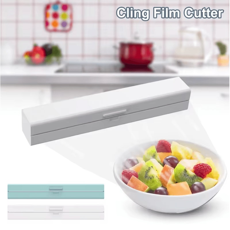 Magnetic Cling Film Wrap Dispenser With BuiltIn Cutter 2